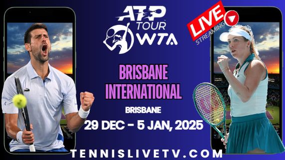 {Watch Live} Day 2 Brisbane International Tennis Stream 2024: ATP & WTA