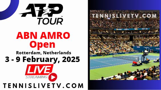 {Watch Live} Day 3 ABN AMRO Open Tennis Stream 2025: ATP slider