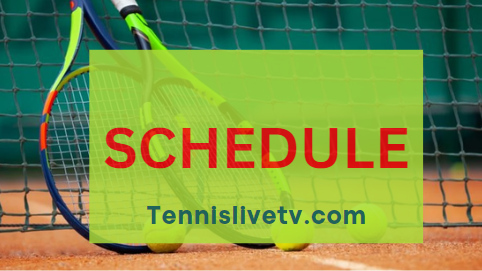 Tennis Live TV Schedule